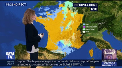 La météo pour ce samedi 30 décembre 2017
