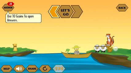 River crossing IQ - Logic 17 solution