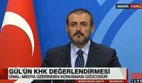 AKP Sözcüsü Mahir Ünal'dan Abdullah Gül'e yanıt: AK Partili olduğunu düşünüyoruz