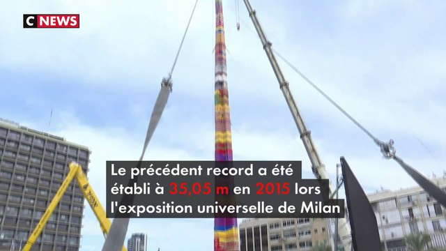 Voici la plus haute tour de LEGO du monde : 36m de hauteur
