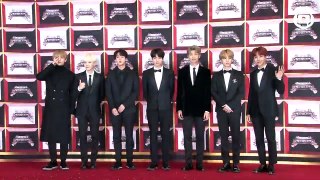BTS On KBS GAYO DAEJUN 2017 [Red Carpet]