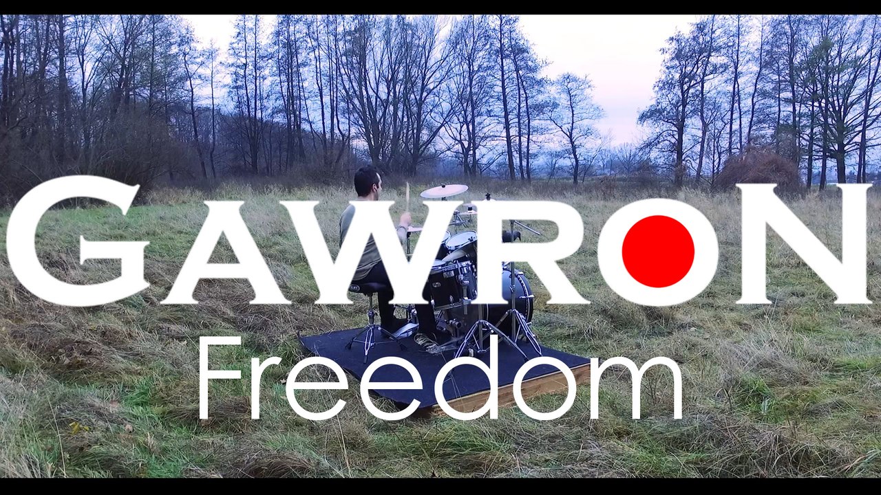 Mateusz Gawron – XI. FREEDOM drum playthrough (drums in the FOREST)