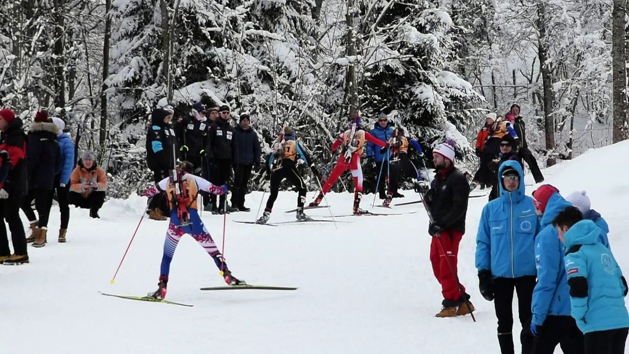 Bègue et Claude brillent aux championnats de France U19 U21 de biathlon aux Contamines Montjoie