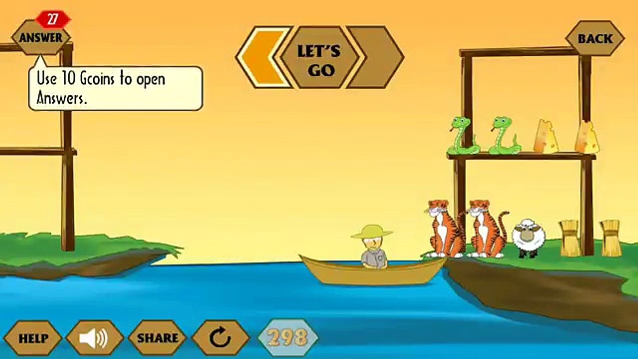 River crossing IQ - Logic 20 solution