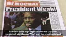 Liberians expect newly elected president to fight poverty