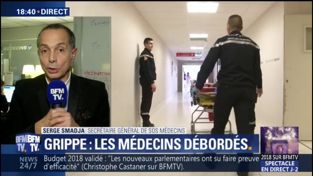 Grippe: SOS Médecins parle d'une période de suractivité particulière