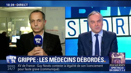 Épidémie de grippe : les médecins sont débordés