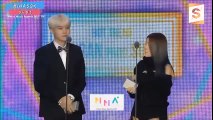 [Legendado PT-BR] BTS Suga e Suran ganha prêmio Hot trend @ MMA2017