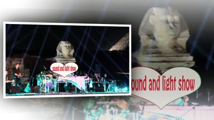 Giza Pyramids sound and light show - egypttravelvacations.com