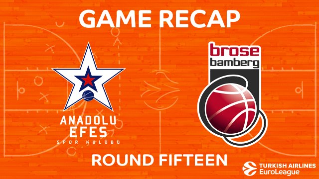 Highlights: Anadolu Efes Istanbul - Brose Bamberg