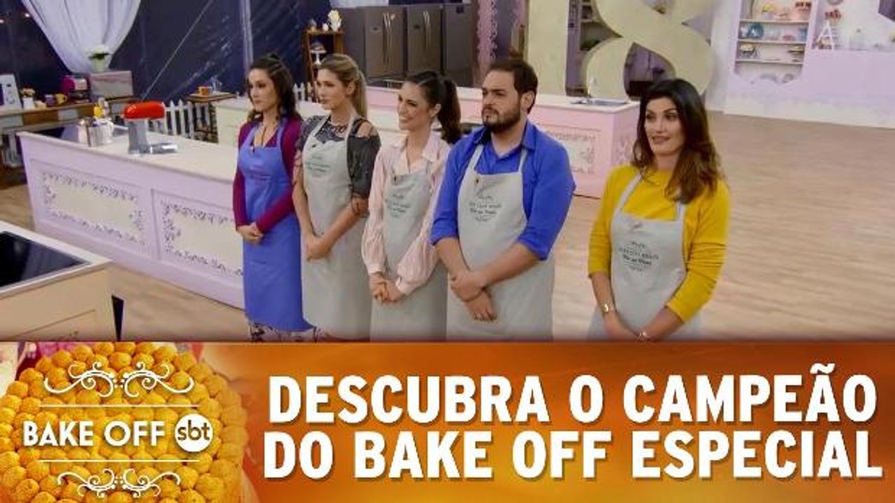 Veja quem foi o grande campeão do Bake Off especial Vídeo Dailymotion