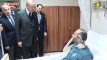 Cumhurbaşkanı Erdoğan, GATA'da tedavi gören Harun Polat ve Seyithan Keskin'i ziyaret etti