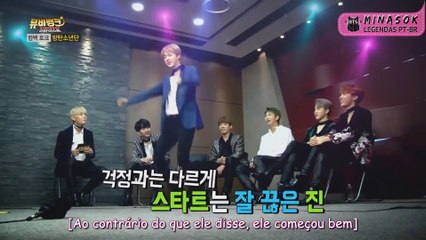 [Legendado PT-BR] 161026 BTS relembrando suas coreografias anteriores