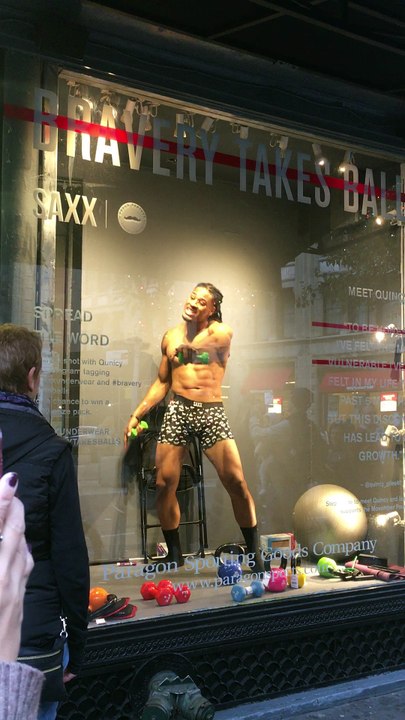 Live Male Window Model