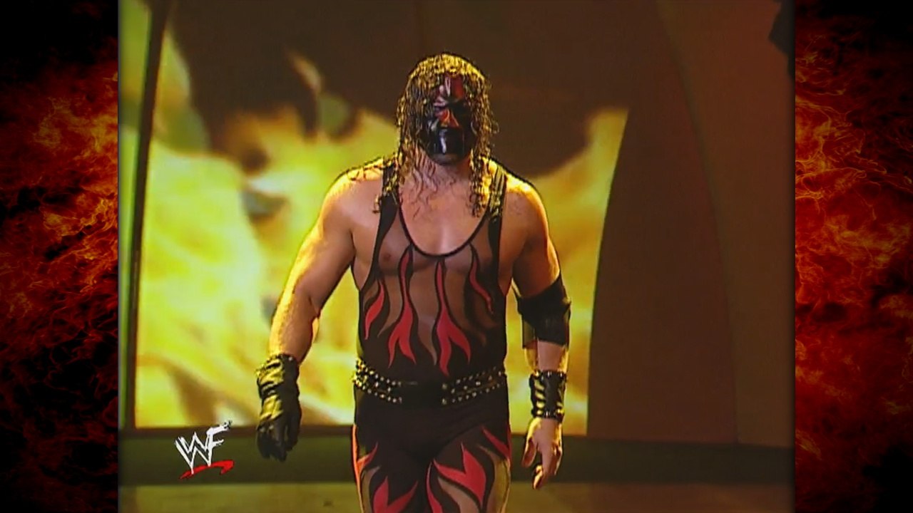 Kane vs Kurt Angle (Kane & Kurt Angle Brawl)! 2/21/02