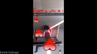 North West | Working Out & Doing Pull Ups | Full Video | From Kim Kardashians Snapchat St