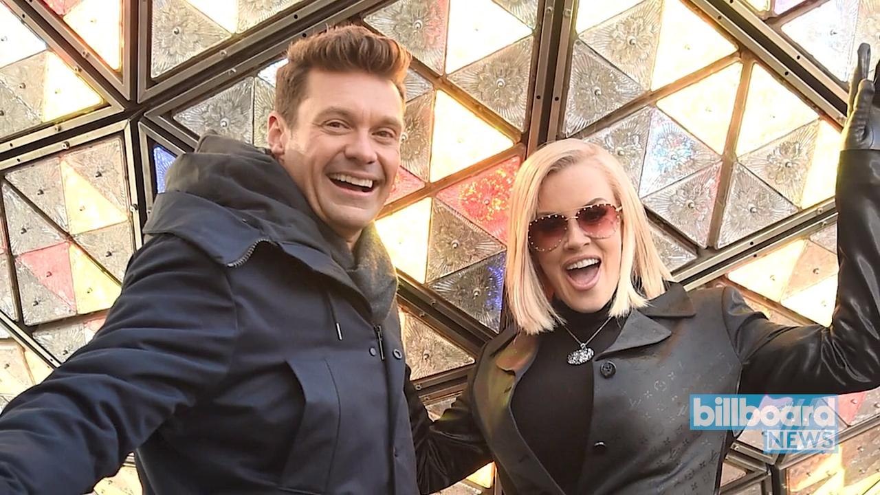 ‘NYRE’ Hosts Ryan Seacrest & Jenny McCarthy Discuss BTS, Mariah Carey & More | Billboard News