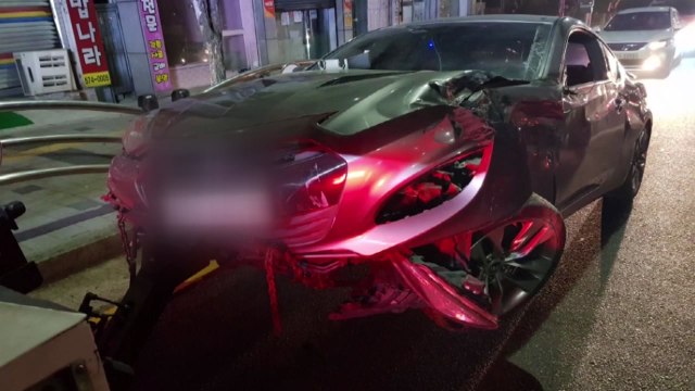 연립주택 들이받은 만취 운전자 도망갔다가 검거...도시가스 누출되기도 / YTN