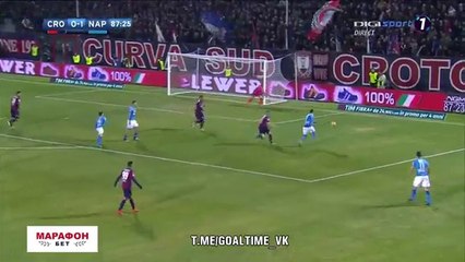 Crotone VS Napoli 0-1 - All Goals & highlights - 29.12.2017
