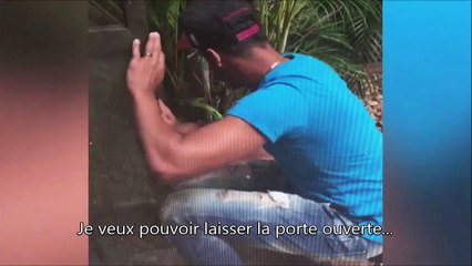 Ce bricoleur du dimanche pense avoir eu l'idée du siècle mais sa femme va vite le recaler