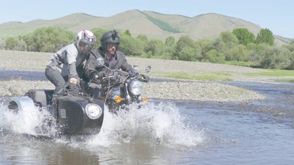 side car and wheelchair road trip in mongolia 2017