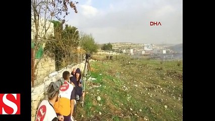 İsrail askerleri tarafından gazetecinin vurulma anı