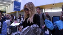 Pregnant Khloe Kardashian Jets Out Of LA To Be With Tristan Thompson For New Years