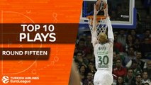 Top 10 Plays  - Turkish Airlines EuroLeague Regular Season Round 15