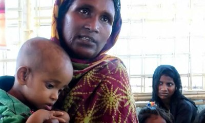 Wabah Difteri Hantui Anak-Anak Rohingya