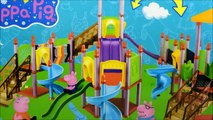 Peppa Pig  Playground Construction Toys Mega Blocks Playset Vide