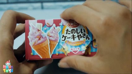 Kracie Popin' Cookin' Mini Ice Cream Shaped Candy たのしいケーキ�