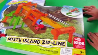 Thomas and Friends _ Thomas Adventures Misty Island Zipline with Thomas Train! Fun Toy Trains 4 Kid