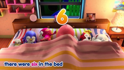 Six in the Bed - Songs For Children - Songs For Kids - Nursery Rhymes Compilation - Cartoon Animation Songs for Kids
