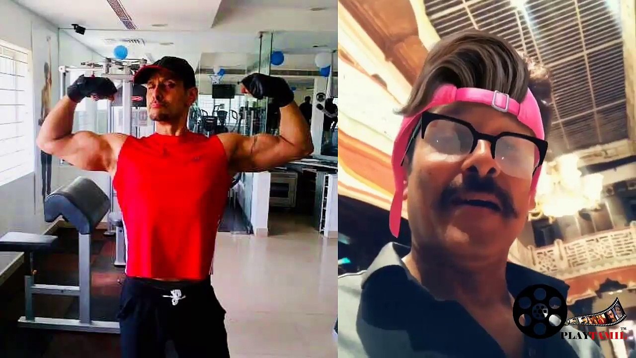 Chiyaan vikram introduce his friend for fun