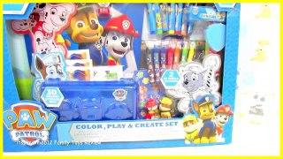 Nickelodeon PAW PATROL Color, Play & Create Art Set For Kids _ itsplaytime61