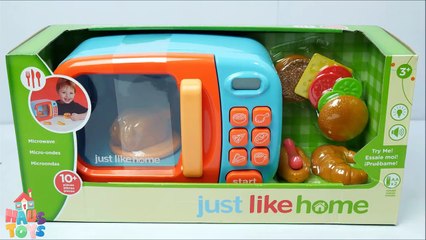 Just like hotsell home microwave