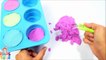 DIY How To Make Colors Kinetic Sand Ice Cream Cone Learn Colors Fo