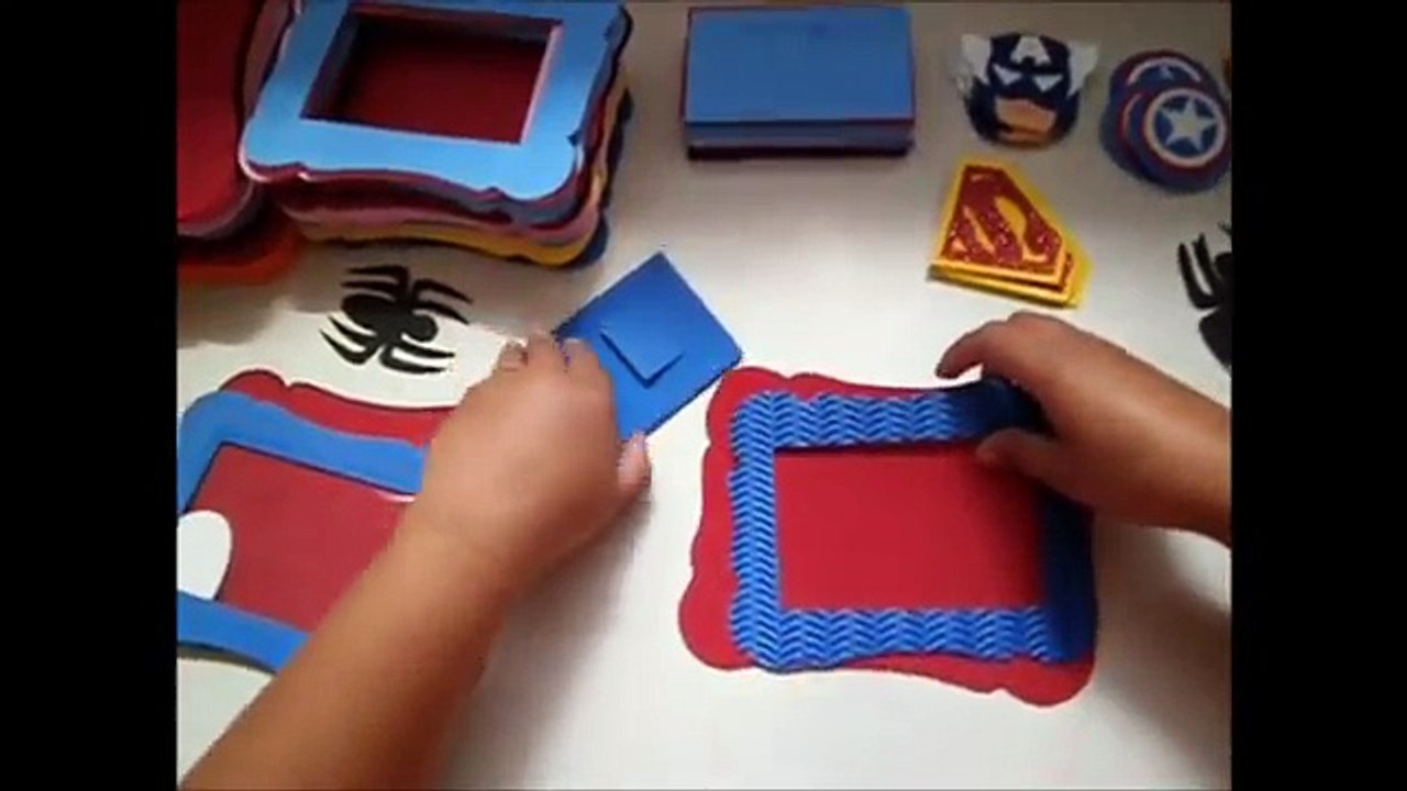 DIY - PORTA RETRATO EM EVA