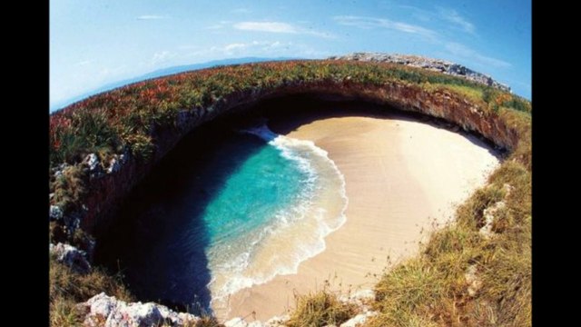 A Gorgeous Underground Beach In Puerto Vallarta, Mexico