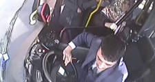 Kahraman Şoför, Otobüste Fenalaşan Kadını Hastaneye Böyle Yetiştirdi