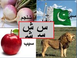 Aao Urdu seekhein, Learn Urdu for kids and beginners,L 6, Urdu Haroof e tahaji, اردو حروف تہجی