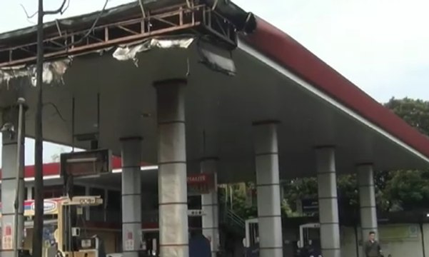 Mobil Tangki BBM Terbakar di SPBU