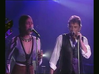 Tanya Saint-Val johnny hallyday Love Affair (la Cigale 1994)