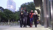 SPIDER-MAN & BATMAN Tell Stupid Cat Jokes - Real Life Superhero Movie - TheSeanWardShow | Superheroes | Spiderman | Superman | Frozen Elsa | Joker