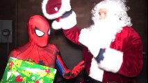 SPIDER-MAN & Santa Claus VS Deadpool - Christmas Battle! | Superheroes | Spiderman | Superman | Frozen Elsa | Joker