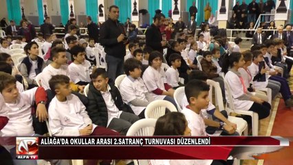 Aliağa’da Okullar Arası 2.Satranç Turnuvası Düzenlendi