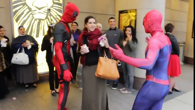 SPIDER-MAN meets DEADPOOL part 2 | Superheroes | Spiderman | Superman | Frozen Elsa | Joker