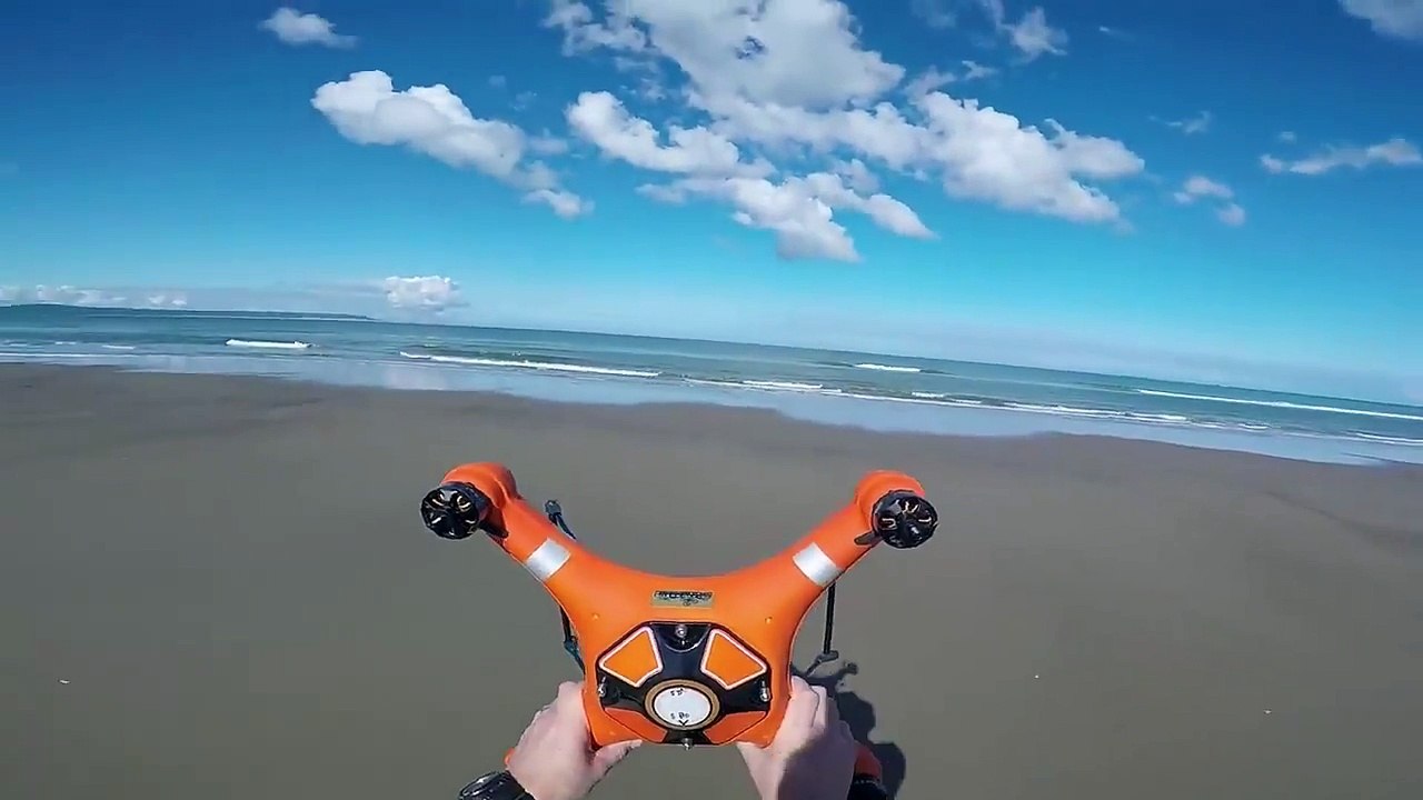 Drone Fishing for Snapper from Beach on West Coast NZ