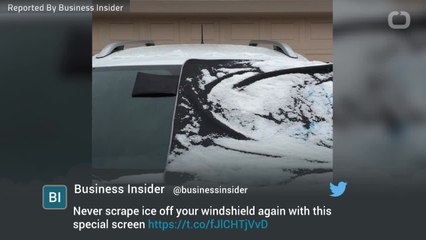 Never Scrape Ice Off Your Windshield Again?