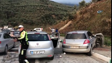 Gemlik'te Meydana Gelen Kazada 5 Kişi Yaralandı